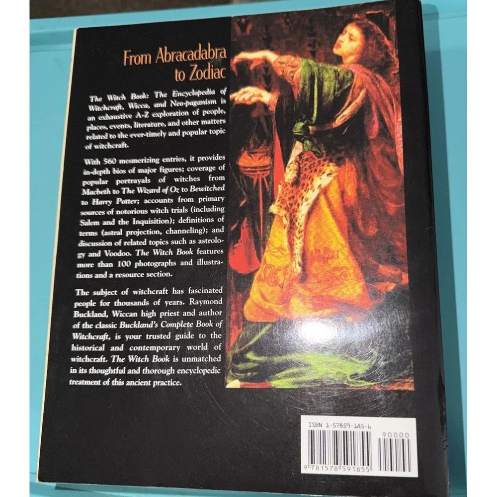 The Witch Book Encyclopedias Of Witchcraft Raymond Buckland